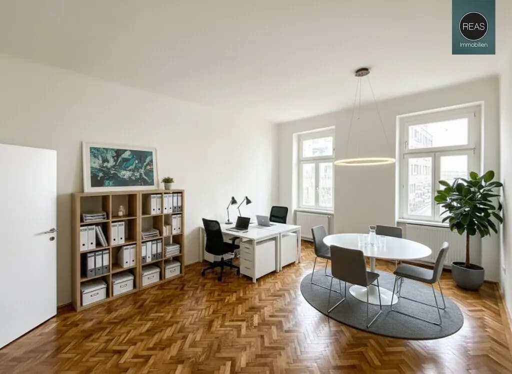 3-Zimmer-Gewerbeimmobilie mieten in Wien – 80 m², € 1.235