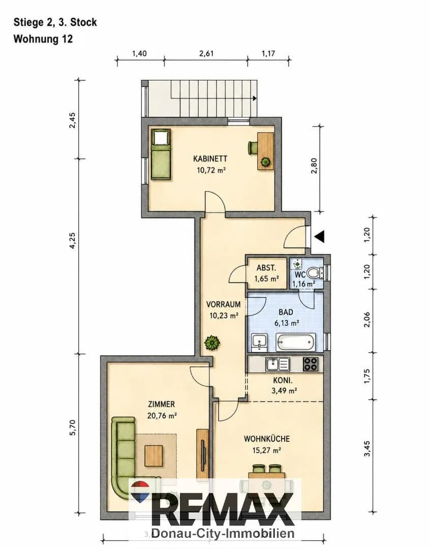 3-Zimmer-Wohnung kaufen in Wien – 67,02 m², € 229.000 – Bild 16 von 18