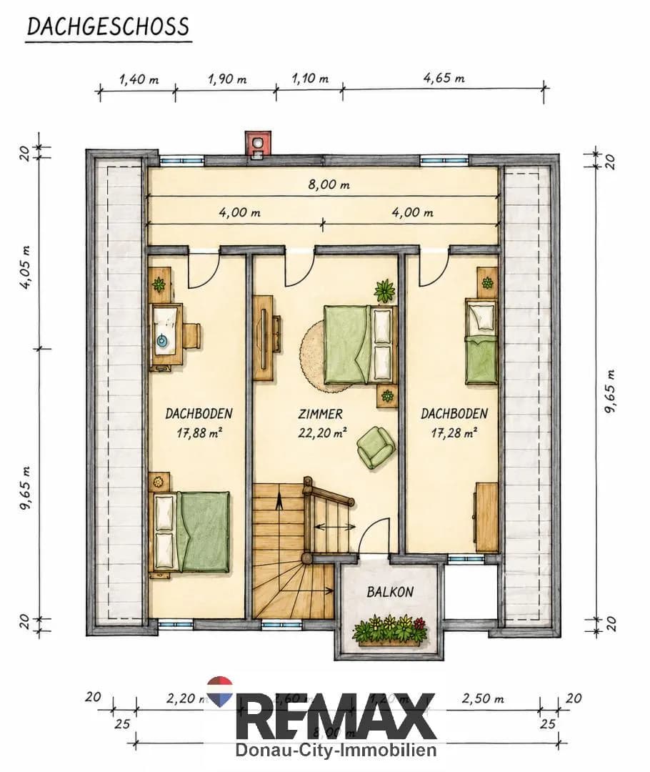 3-Zimmer-Haus kaufen in Wien – 81,63 m², € 579.000 – Bild 25 von 28