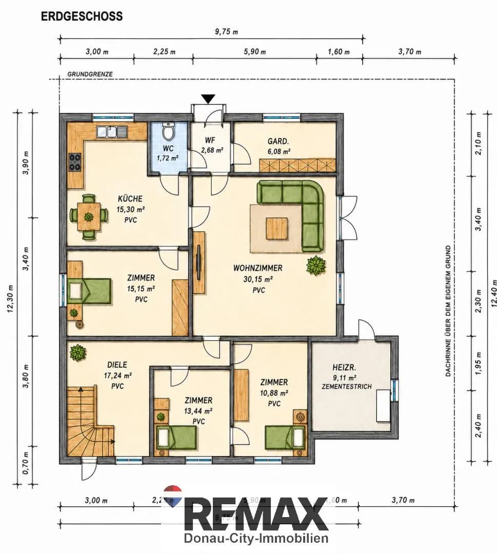 8-Zimmer-Haus kaufen in Bruck an der Leitha – 169,82 m² – Bild 32 von 35