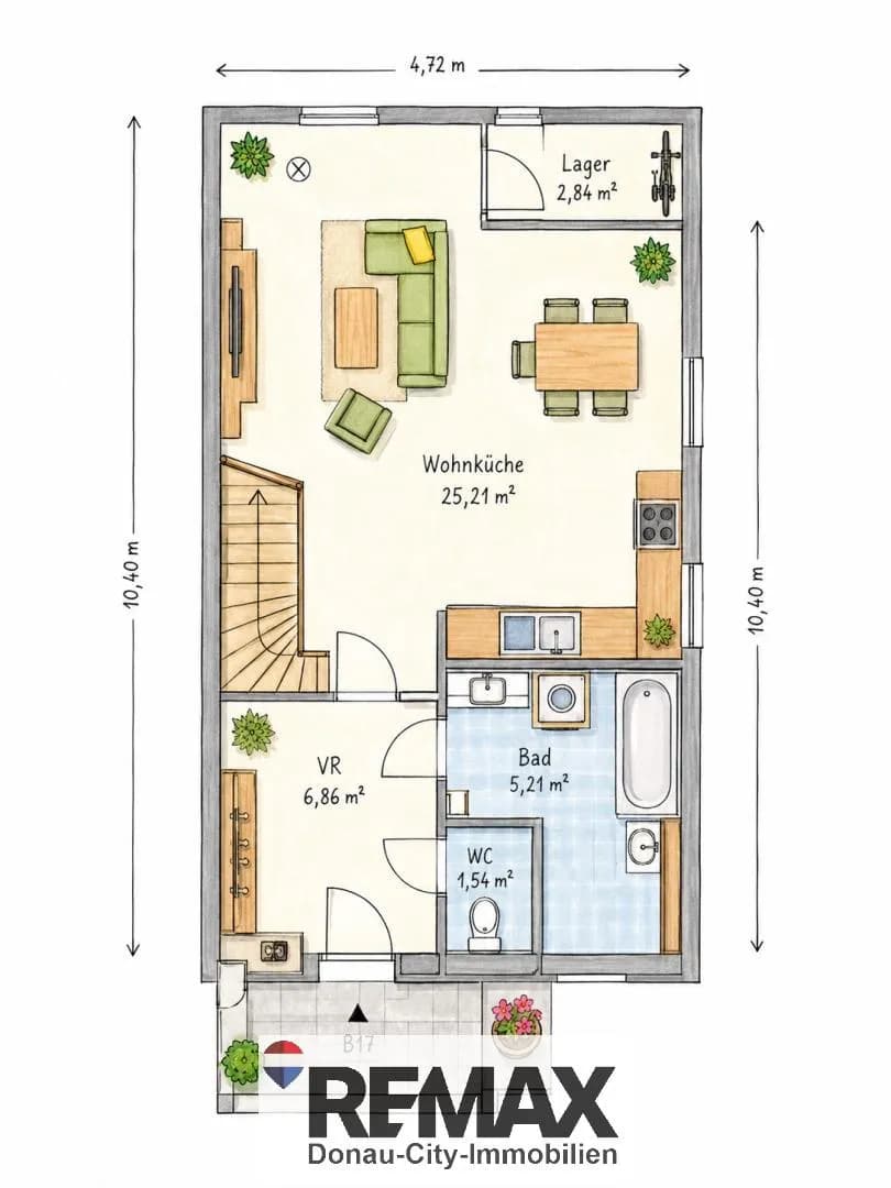 3-Zimmer-Wohnung kaufen in Wien – 89,3 m², € 560.000 – Bild 21 von 22