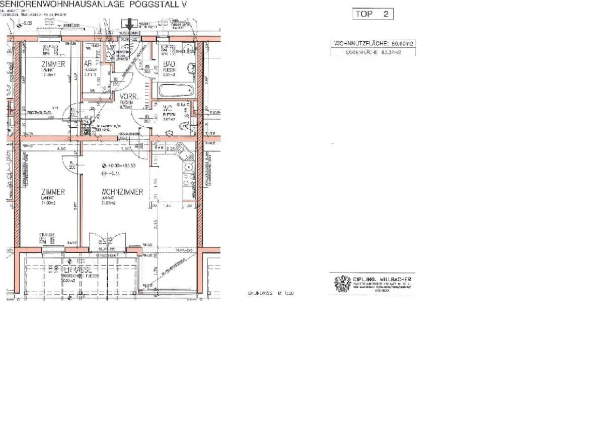 3-Zimmer-Wohnung mieten in Melk – 80,04 m², € 942 – Bild 7 von 7