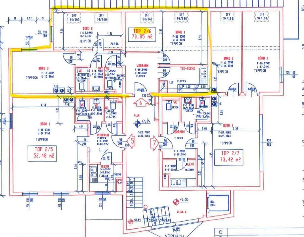 3-Zimmer-Gewerbeimmobilie mieten in Mödling – 71 m², € 818 – Bild 6 von 6