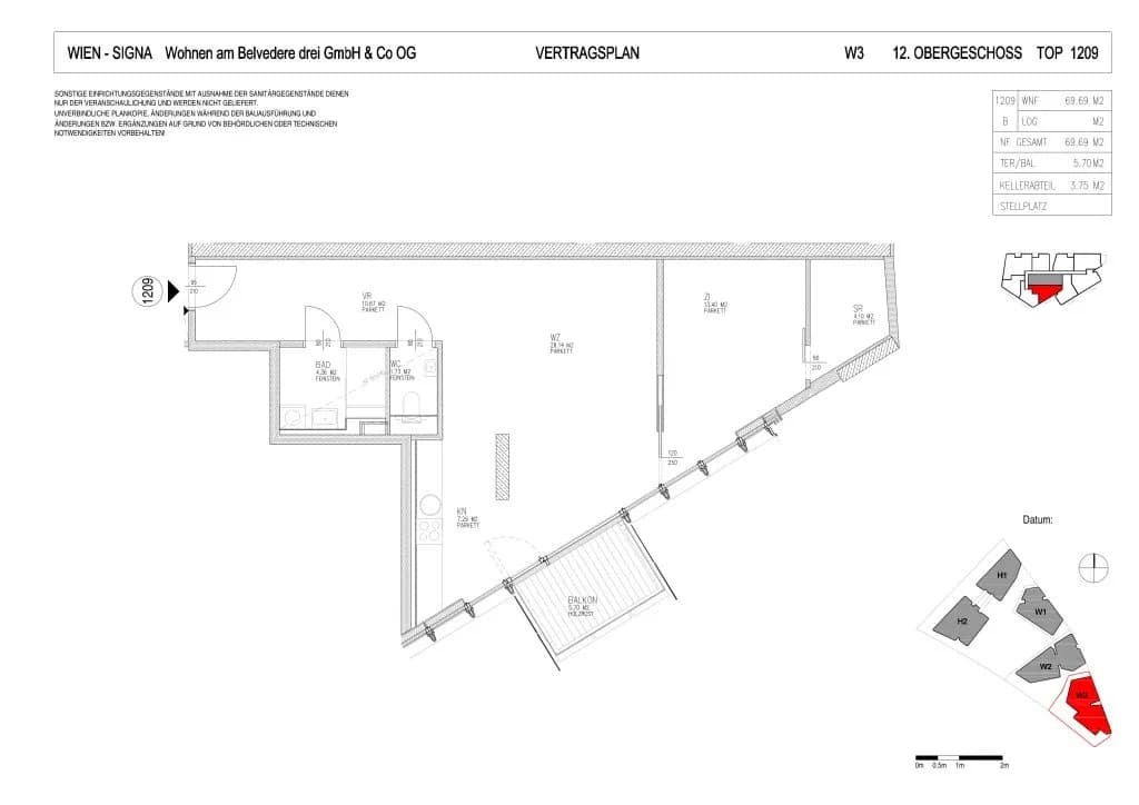 2-Zimmer-Gewerbeimmobilie kaufen in Wien – 69,69 m², € 679.000 – Bild 11 von 13