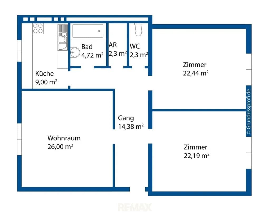 3-Zimmer-Wohnung kaufen in Gänserndorf – 105 m², € 265.000 – Bild 12 von 13