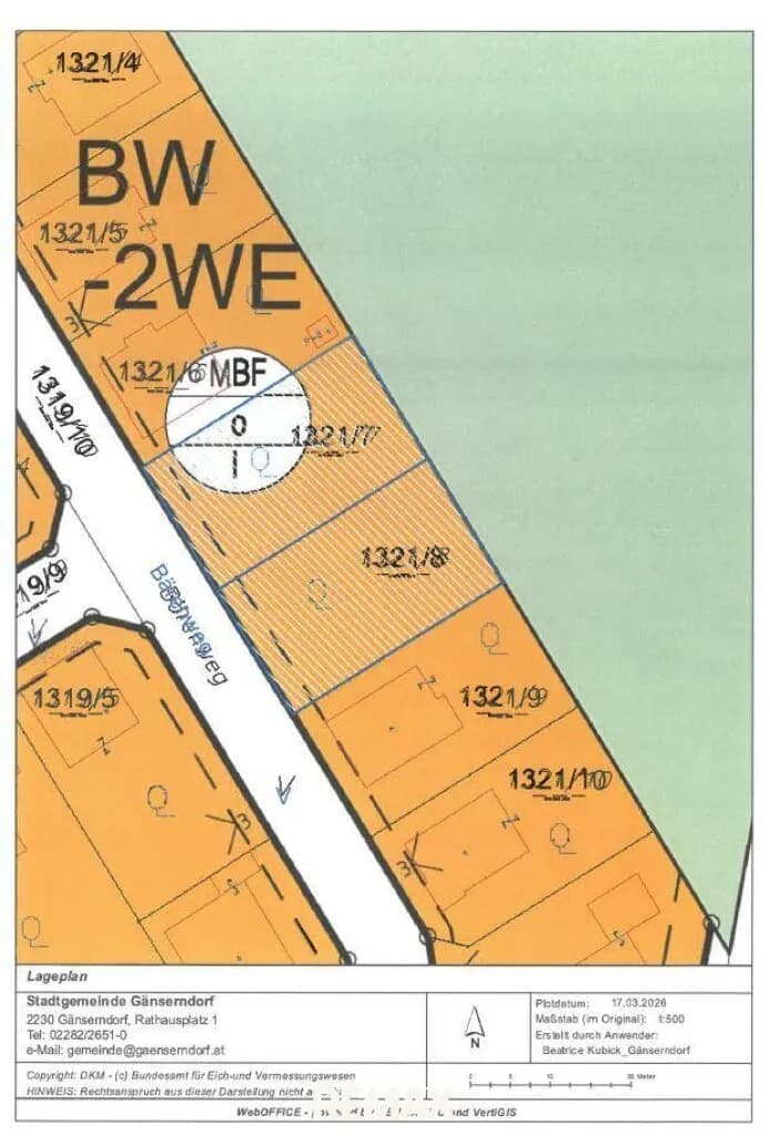 Grundstück kaufen in Gänserndorf – 560 m², € 195.000 – Bild 7 von 7