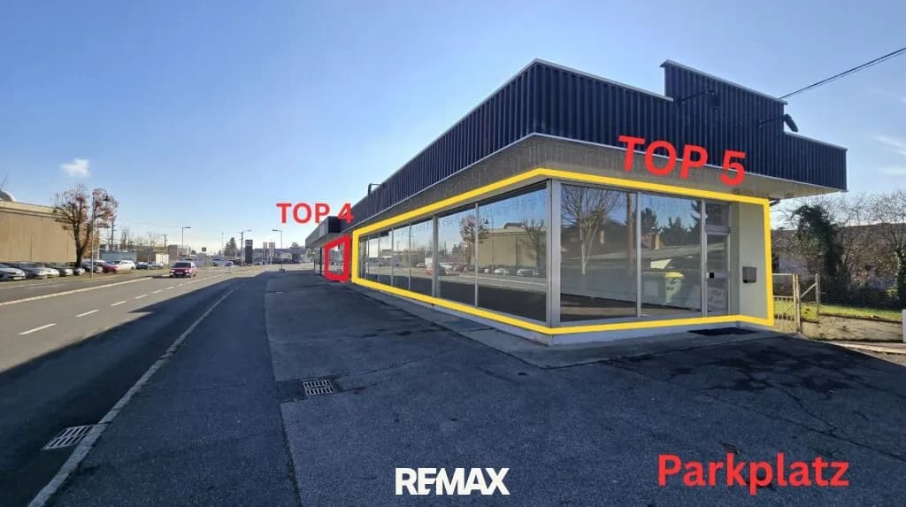 Gewerbeimmobilie mieten in Leibnitz – 126 m², € 1.554