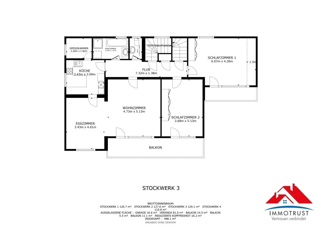 10-Zimmer-Haus kaufen in Klagenfurt Land – 256,7 m², € 249.000 – Bild 27 von 29