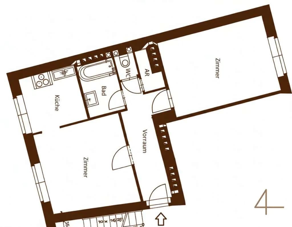 Wohnung kaufen in Wien – 55,9 m², € 162.000