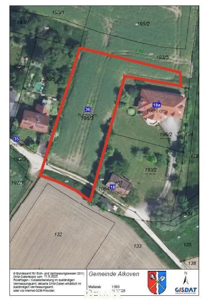 Grundstück kaufen in Eferding – 2 309 m², € 239.000 – Bild 2 von 3