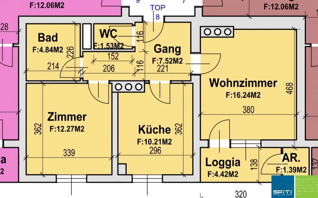 2-Zimmer-Wohnung kaufen in Hermagor – 58 m², € 99.000 – Bild 9 von 12