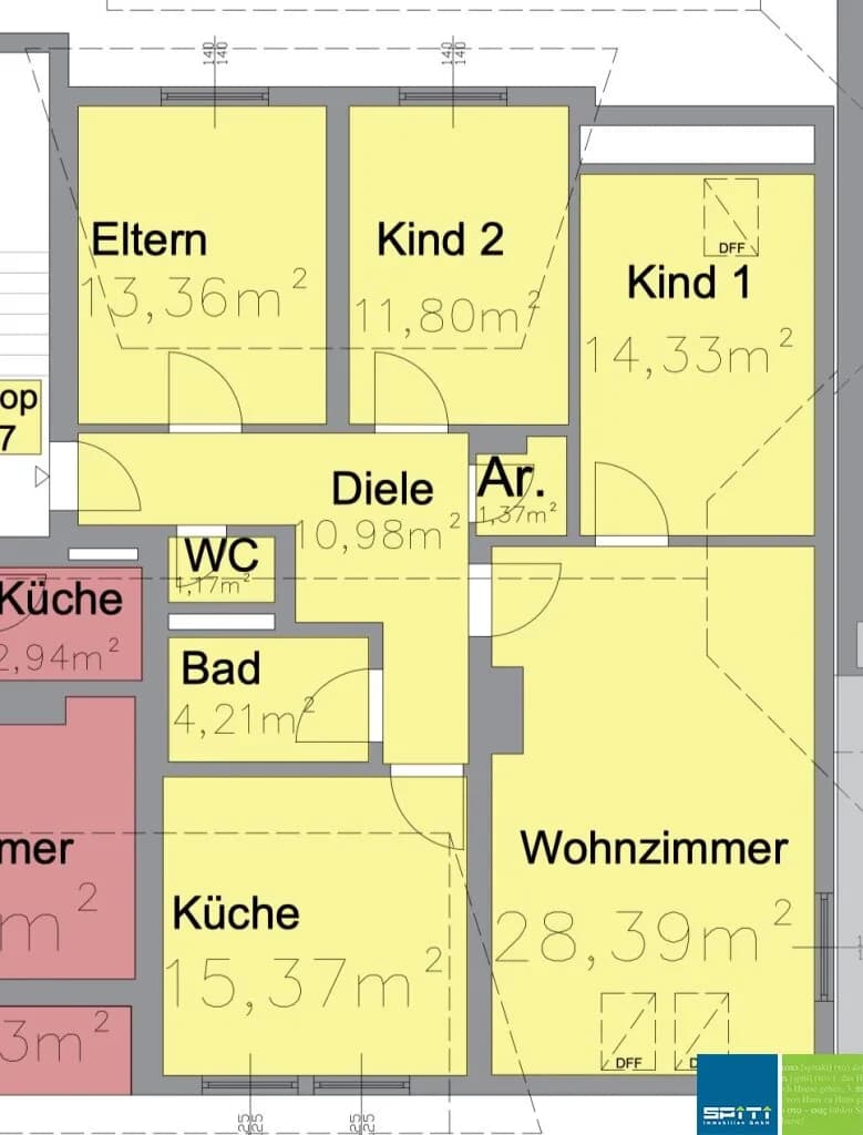 4-Zimmer-Wohnung kaufen in Spittal an der Drau – 100,98 m², € 130.500 – Bild 14 von 16