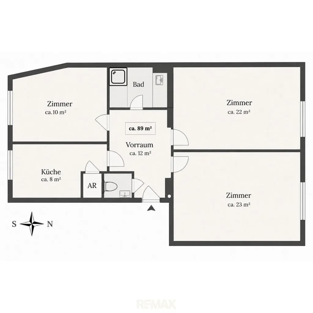 3-Zimmer-Wohnung kaufen in Wien – 88,56 m², € 499.000 – Bild 13 von 14