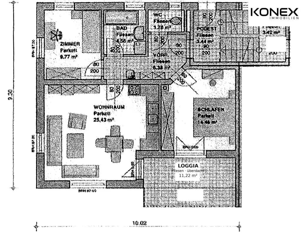 3-Zimmer-Wohnung kaufen in Vöcklabruck – 62,52 m², € 269.000 – Bild 21 von 22