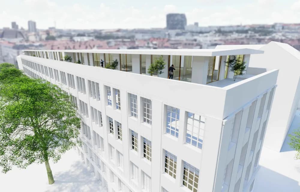 Gewerbeimmobilie mieten in Wien – 967 m², € 24.155