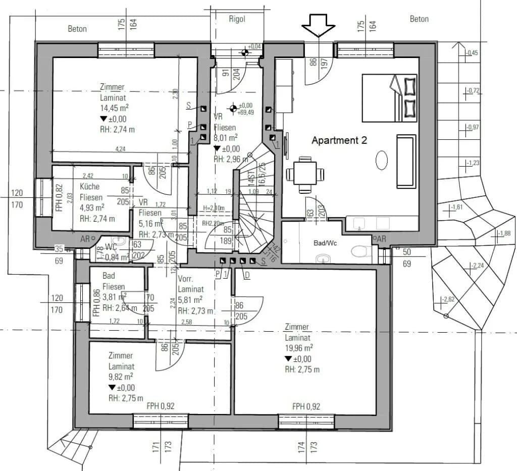 14-Zimmer-Gewerbeimmobilie kaufen in Wien – 297 m², € 1.295.000 – Bild 50 von 60