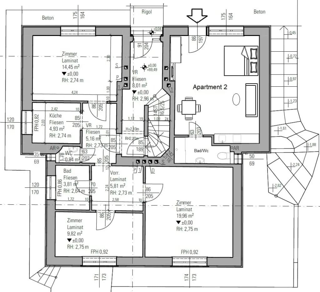 14-Zimmer-Gewerbeimmobilie kaufen in Wien – 297 m², € 1.295.000 – Bild 59 von 60