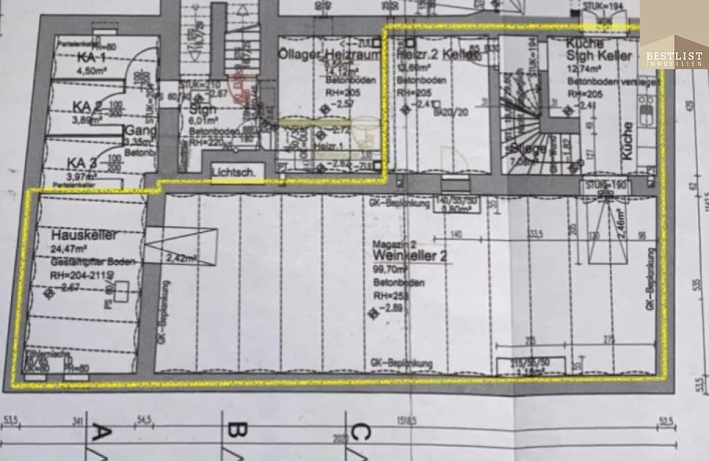 Gewerbeimmobilie mieten in Mödling – 189 m², € 1.882 – Bild 3 von 3