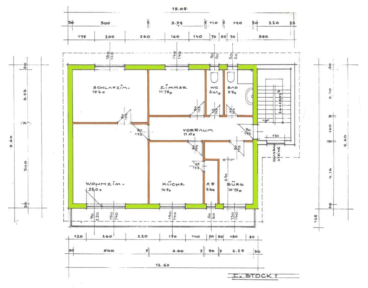 4-Zimmer-Gewerbeimmobilie mieten in Weiz – 105 m², € 1.400 – Bild 16 von 16