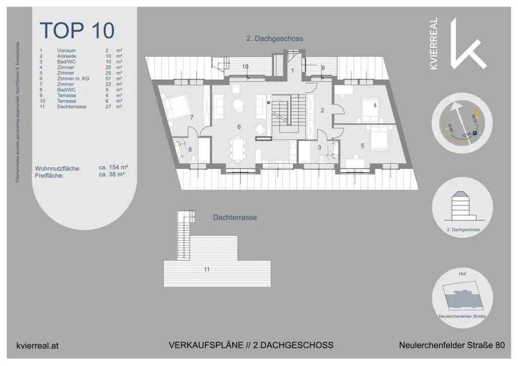 4-Zimmer-Wohnung kaufen in Wien – 154 m², € 1.290.000 – Bild 10 von 10