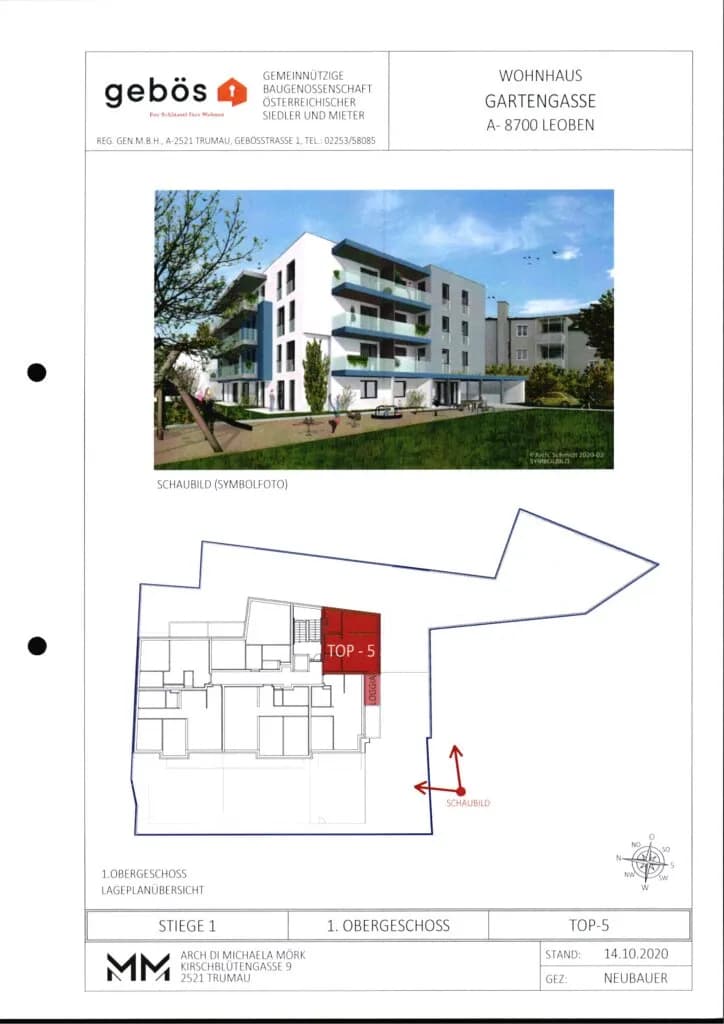 2-Zimmer-Wohnung mieten in Leoben – 49,91 m², € 760 – Bild 13 von 13
