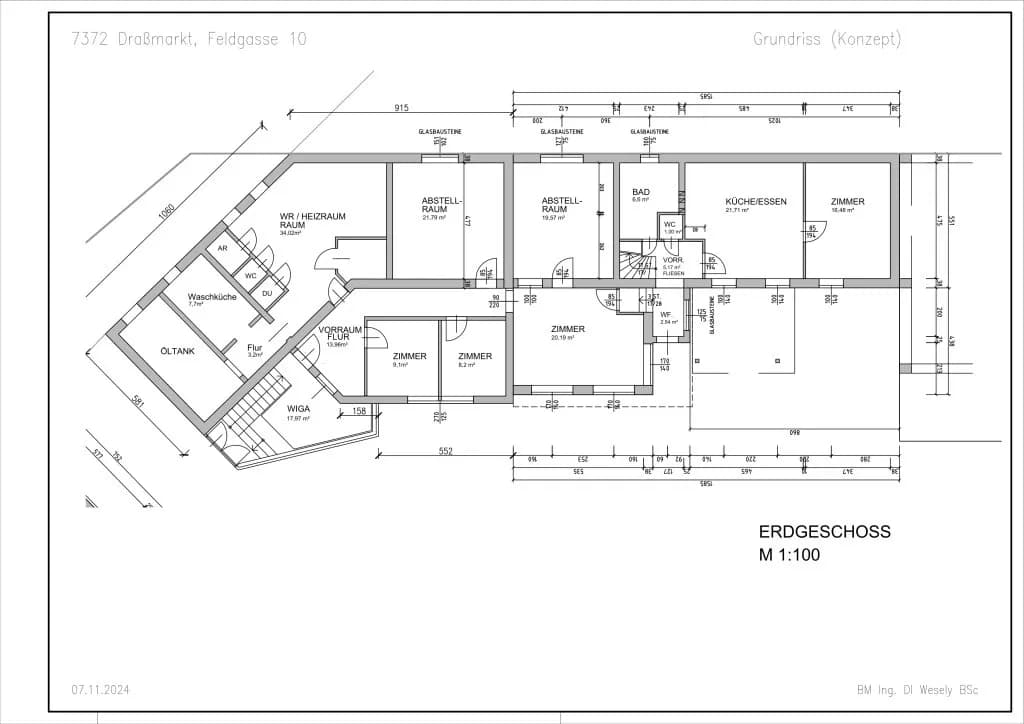 8-Zimmer-Gewerbeimmobilie kaufen in Oberpullendorf – 400 m², € 299.900 – Bild 54 von 58