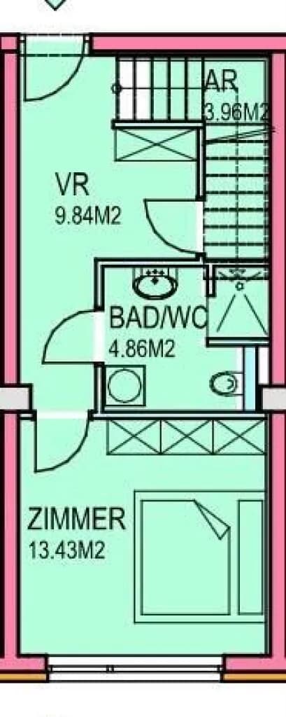 2-Zimmer-Wohnung kaufen in Graz – 53,01 m², € 165.000 – Bild 16 von 17