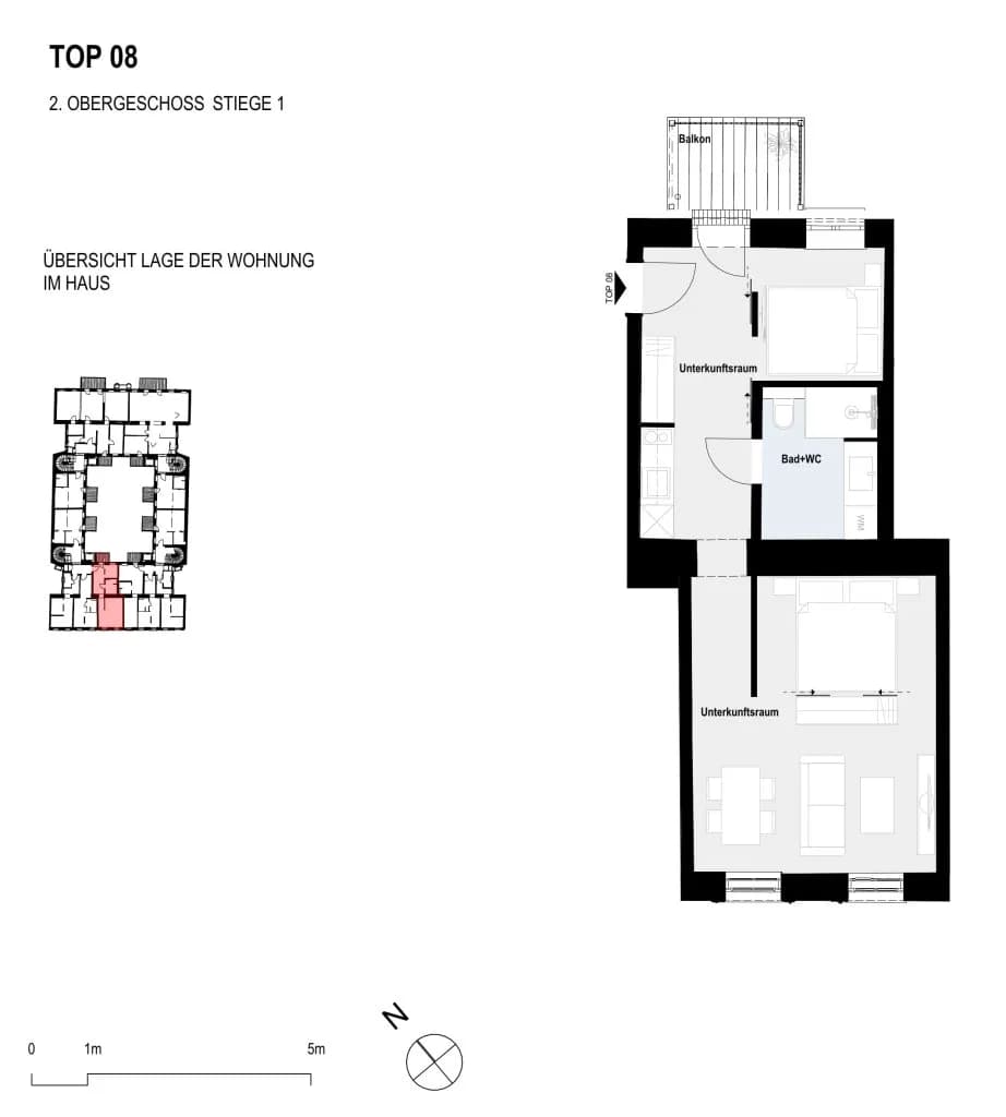 2-Zimmer-Wohnung kaufen in Wien – 45,25 m², € 377.987 – Bild 15 von 16
