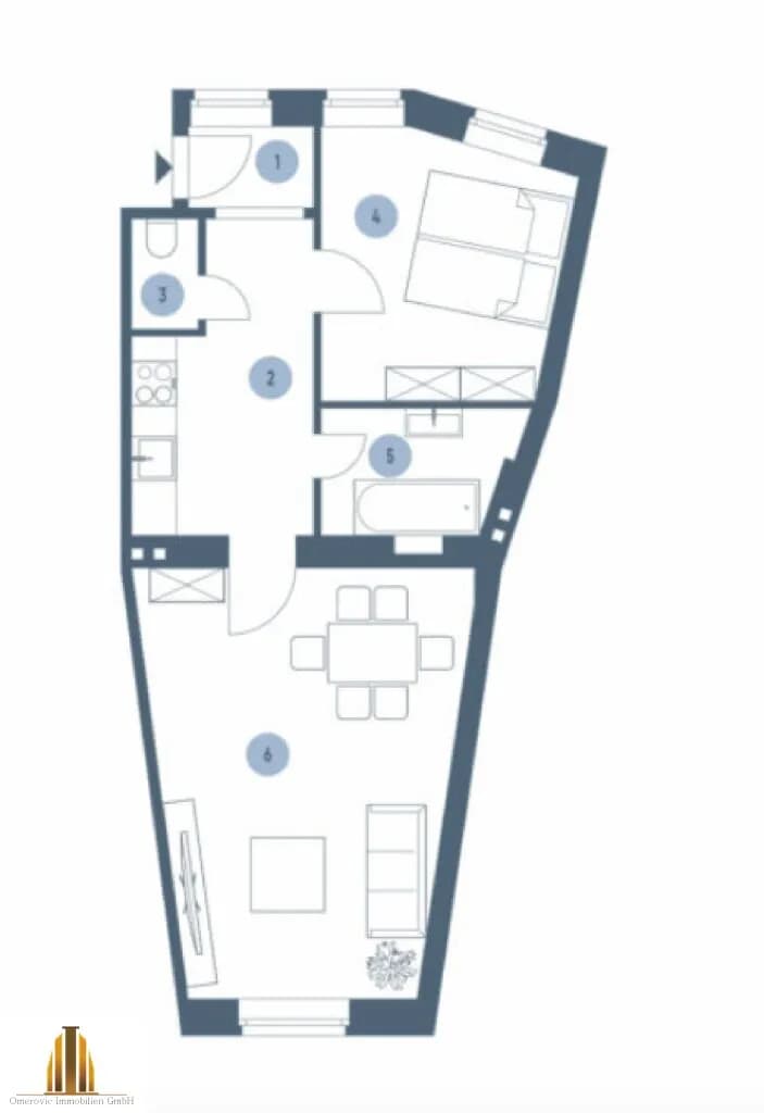2-Zimmer-Wohnung kaufen in Wien – 51,27 m², € 249.000 – Bild 12 von 12
