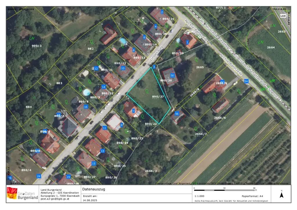 Grundstück kaufen in Mattersburg – 1 188 m², € 269.500 – Bild 5 von 5