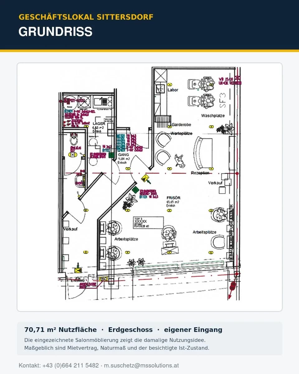 Gewerbeimmobilie kaufen in Völkermarkt – 74 m², € 89.400 – Bild 2 von 7