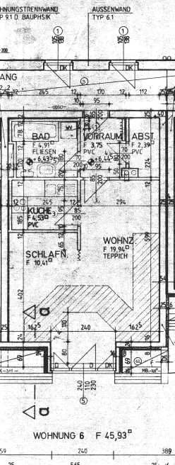 1-Zimmer-Wohnung mieten in Leoben – 45,93 m², € 471