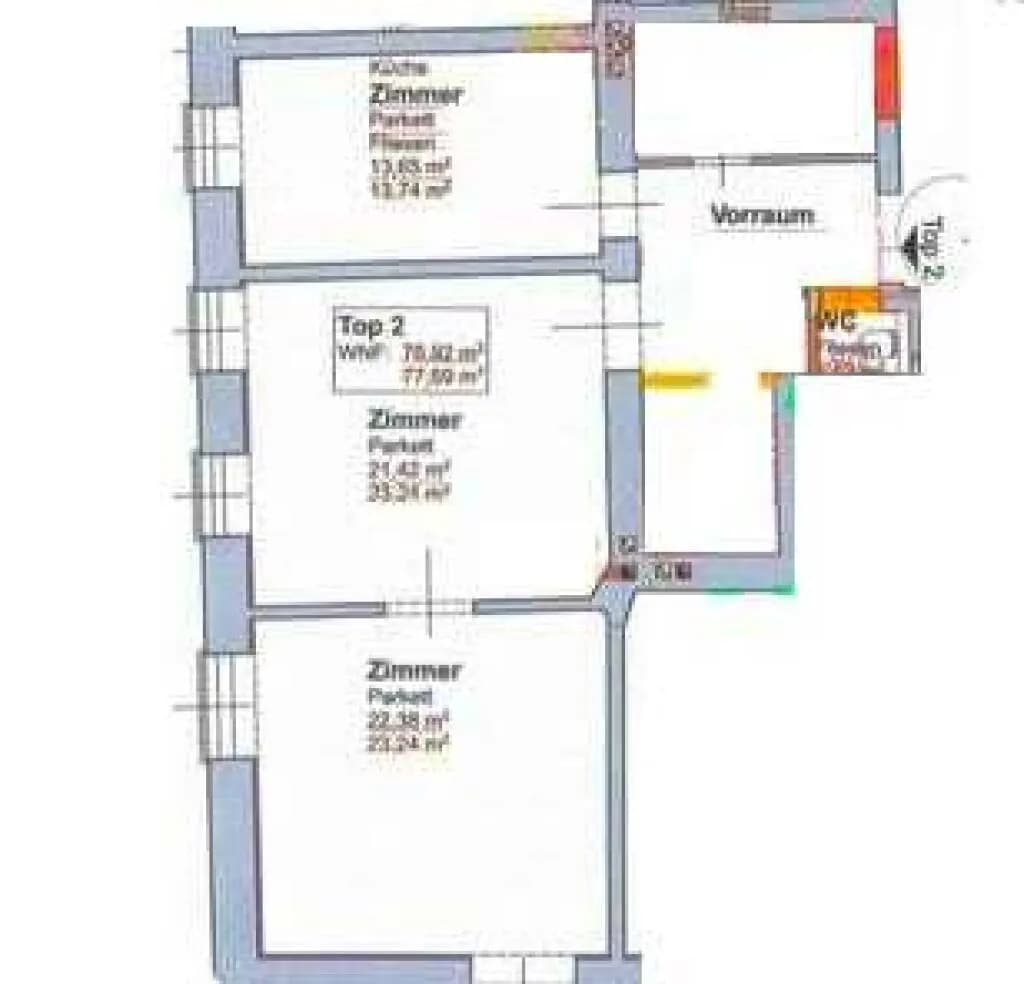 3-Zimmer-Wohnung kaufen in Wien – 76,92 m², € 450.000 – Bild 16 von 16