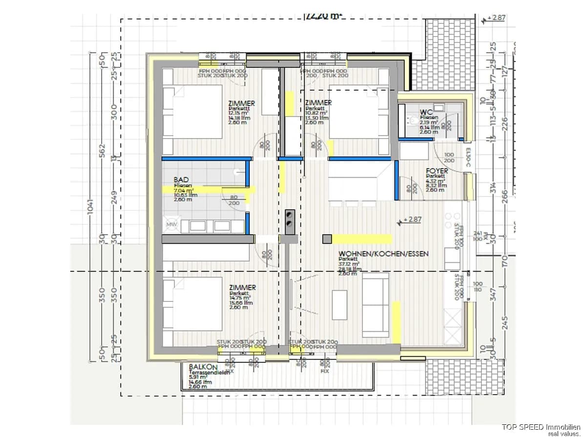 4-Zimmer-Wohnung mieten in Liezen – 88,39 m², € 1.408 – Bild 7 von 7