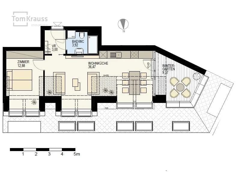 2-Zimmer-Wohnung kaufen in Wien – 58,81 m², € 492.300 – Bild 12 von 13