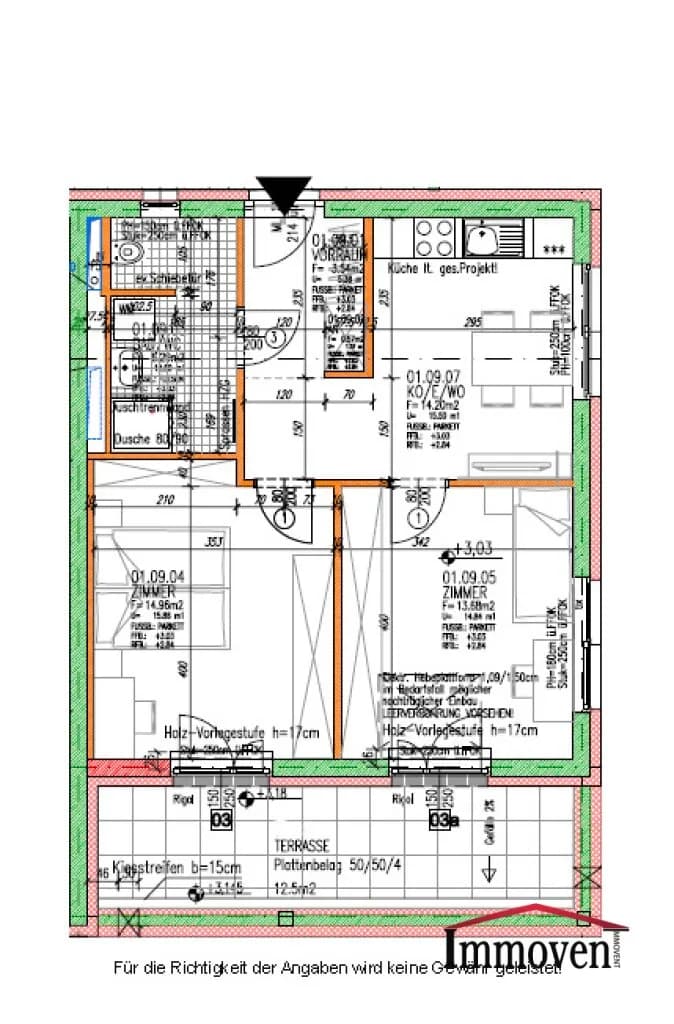 3-Zimmer-Wohnung mieten in Graz – 53 m², € 749 – Bild 11 von 11