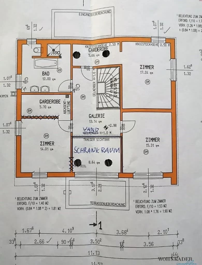 5-Zimmer-Haus mieten in Wien – 200 m², € 4.000 – Bild 39 von 40