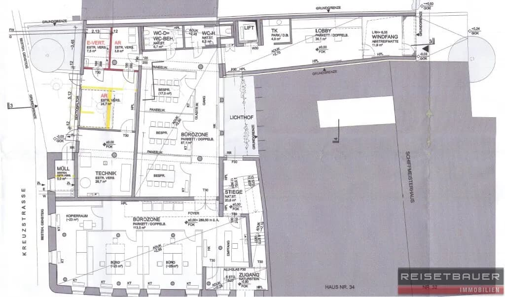 Gewerbeimmobilie mieten in Linz – 1 795 m², € 19.465 – Bild 27 von 30