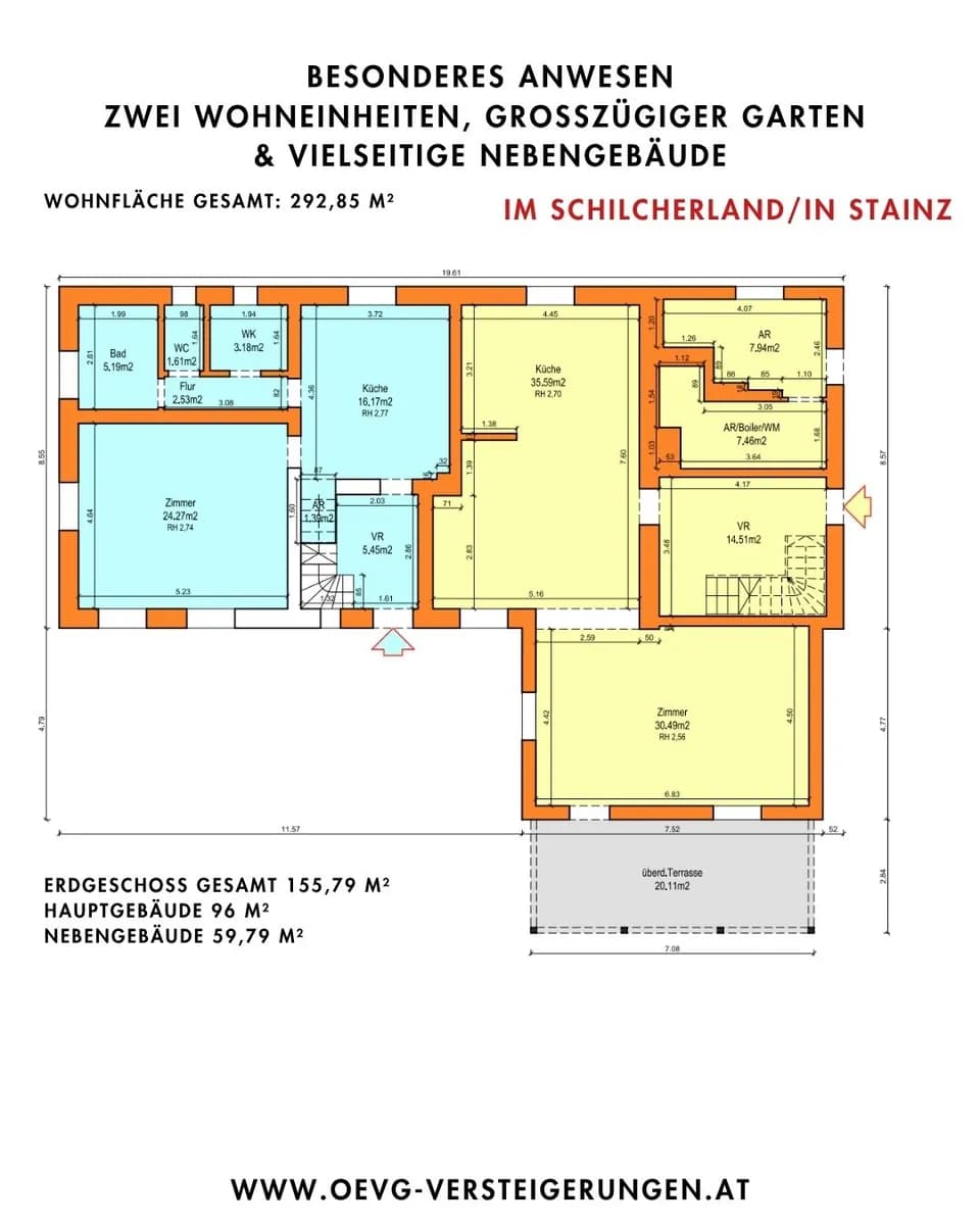 10-Zimmer-Haus kaufen in Deutschlandsberg – 292 m², € 100.000 – Bild 57 von 63