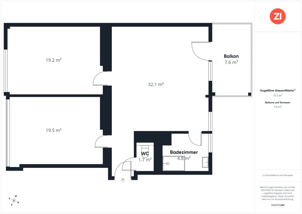 3-Zimmer-Wohnung kaufen in Linz – 77,37 m², € 259.000 – Bild 11 von 11
