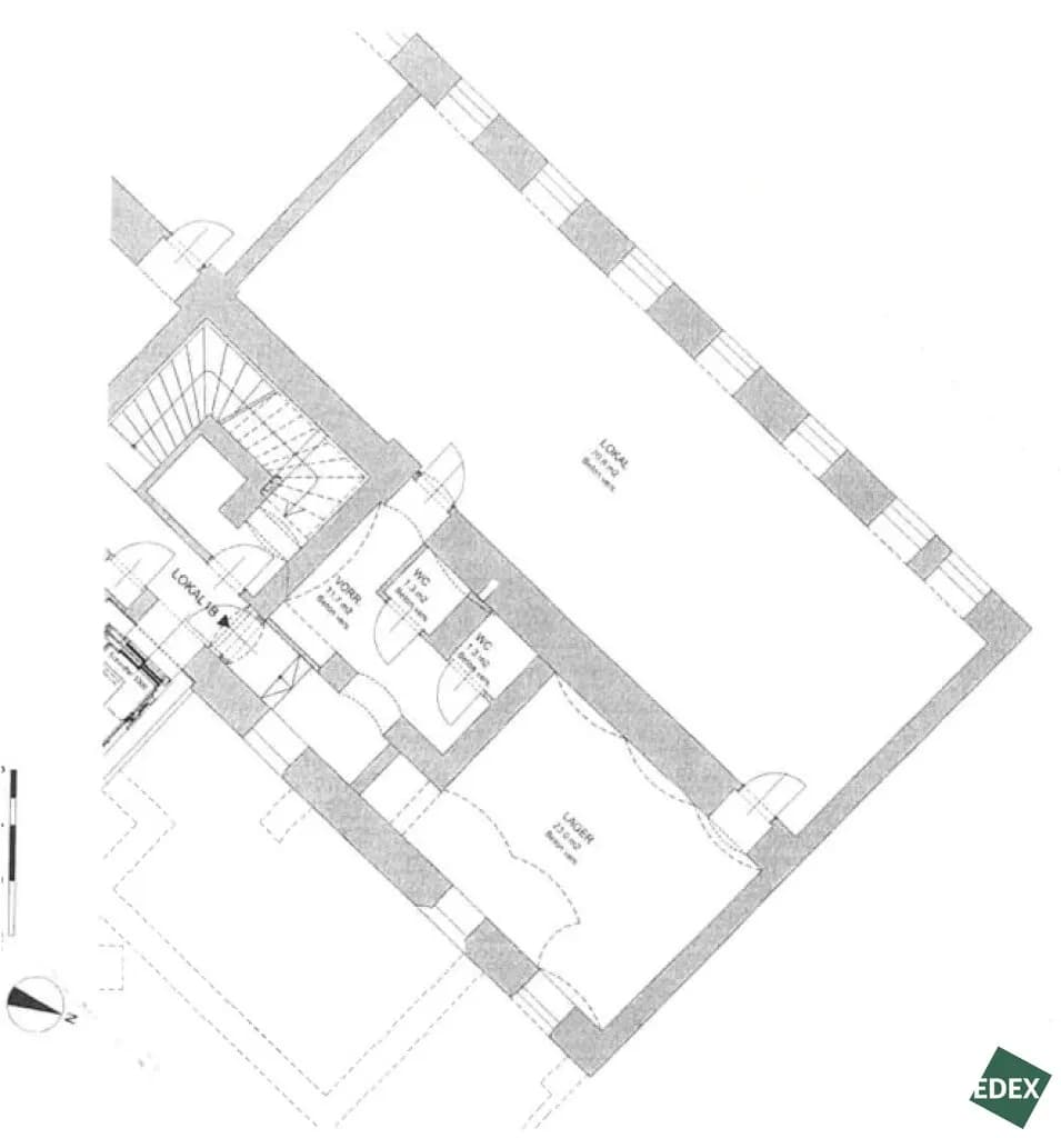 2-Zimmer-Gewerbeimmobilie mieten in Wien – 108 m², € 449 – Bild 11 von 11