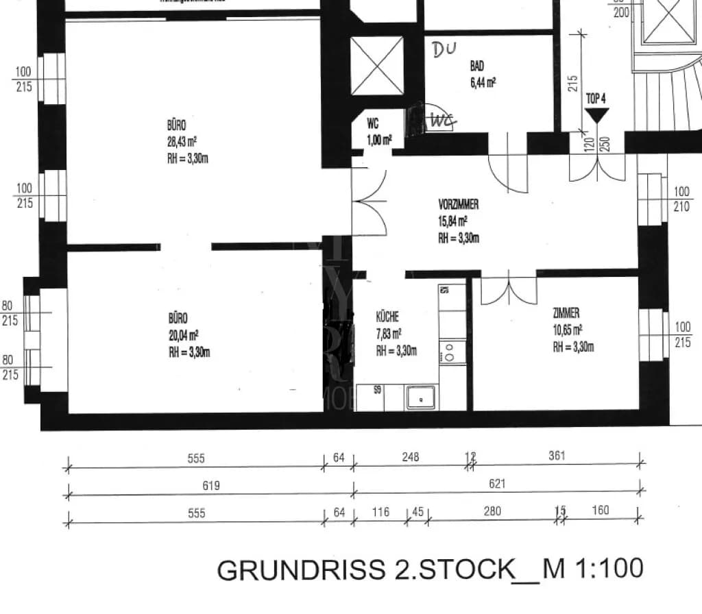 3-Zimmer-Gewerbeimmobilie mieten in Wien – 90 m², € 1.875 – Bild 14 von 14