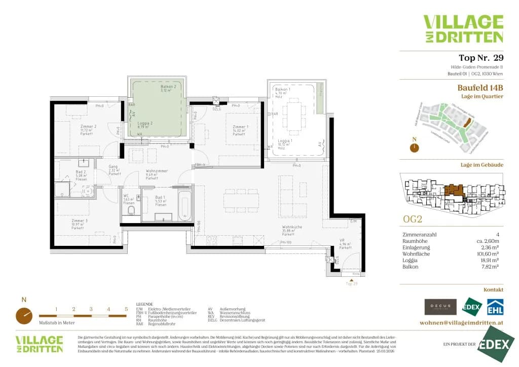 4-Zimmer-Wohnung kaufen in Wien – 101,64 m², € 799.000 – Bild 7 von 7