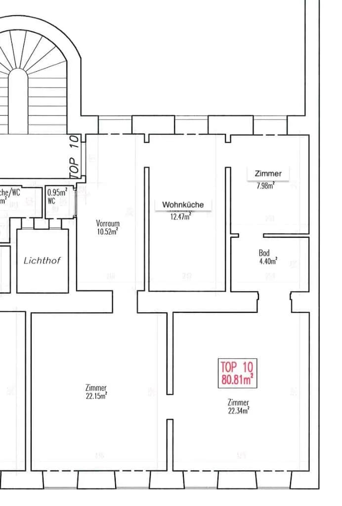 3-Zimmer-Wohnung mieten in Wien – 80 m², € 1.224 – Bild 14 von 14