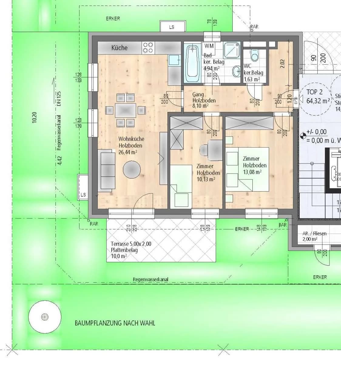 Wohnung kaufen in Wien – 64,32 m², € 416.000
