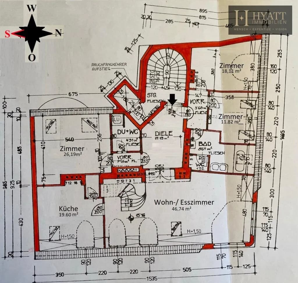 4-Zimmer-Wohnung kaufen in Wien – 183 m², € 1.299.000 – Bild 26 von 27