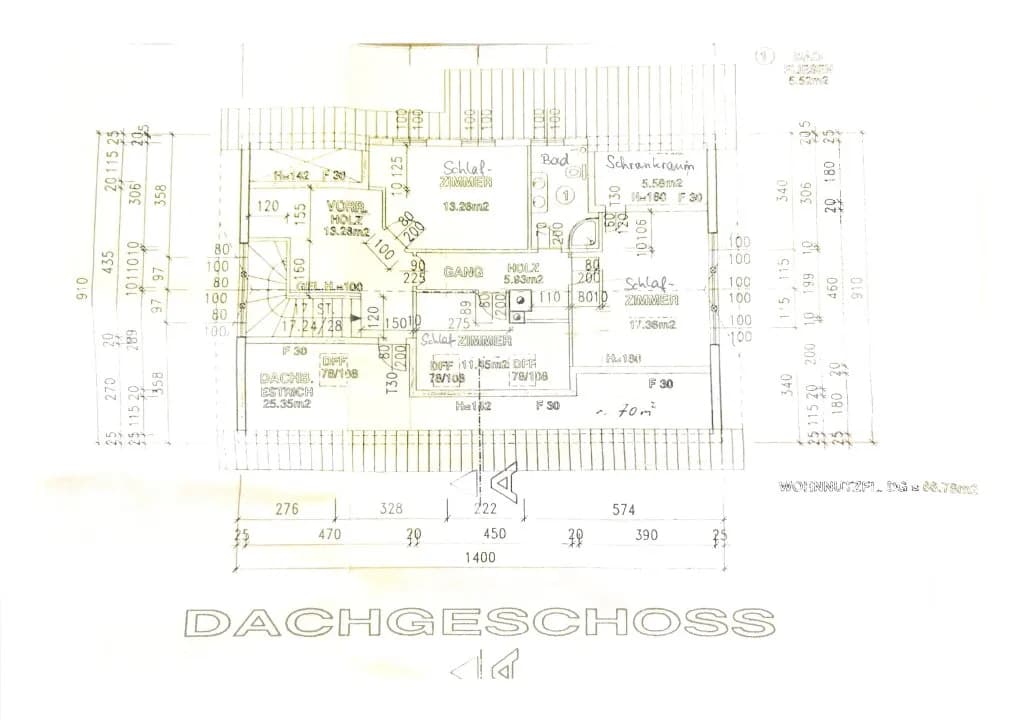 8-Zimmer-Haus kaufen in Baden – 249 m², € 680.000 – Bild 74 von 85