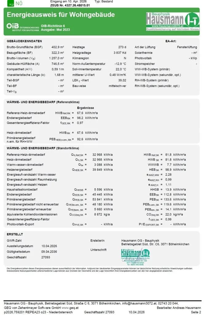 8-Zimmer-Haus kaufen in Baden – 249 m², € 680.000 – Bild 84 von 85