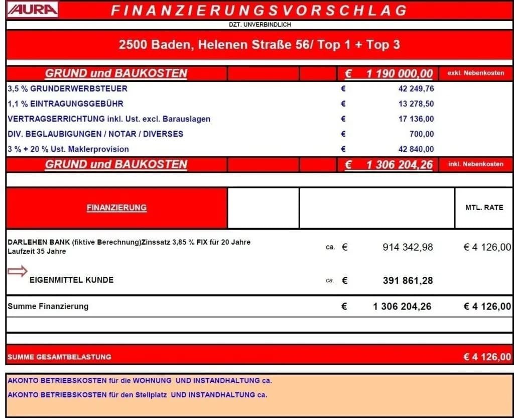 7-Zimmer-Wohnung kaufen in Baden – 1 240 m², € 1.190.000 – Bild 109 von 109