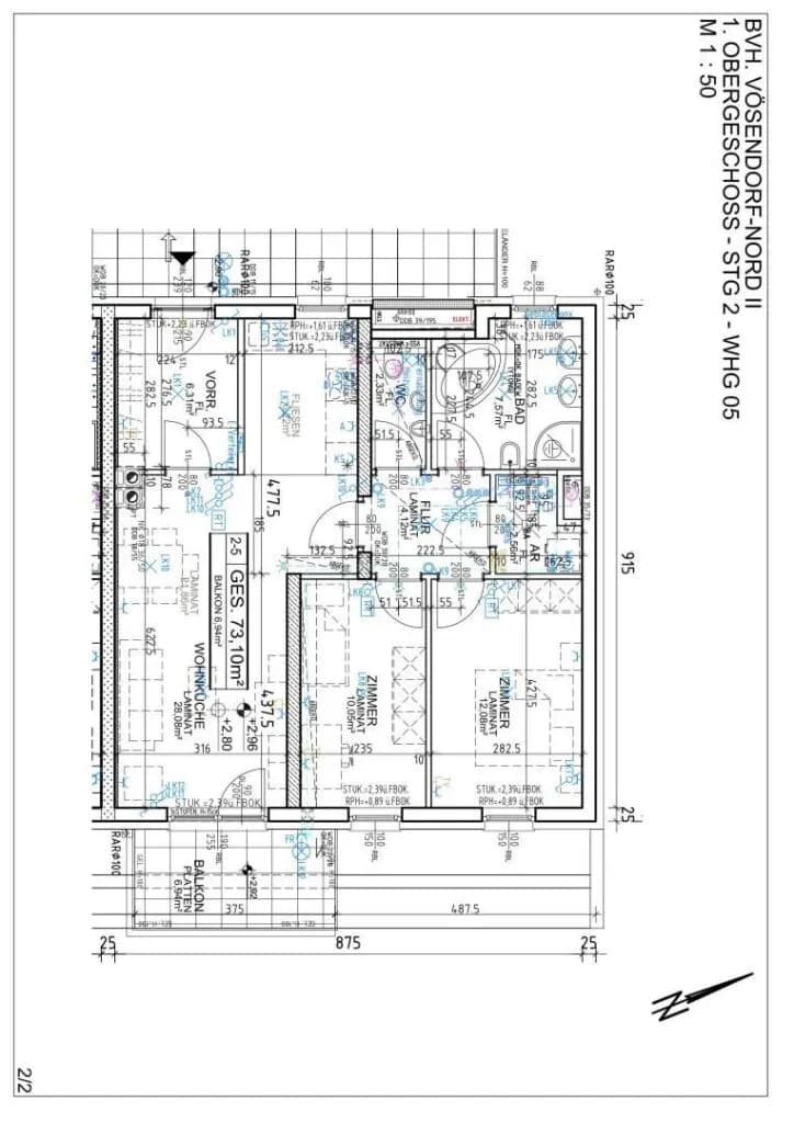 3-Zimmer-Wohnung kaufen in Mödling – 73,1 m², € 379.000 – Bild 20 von 24